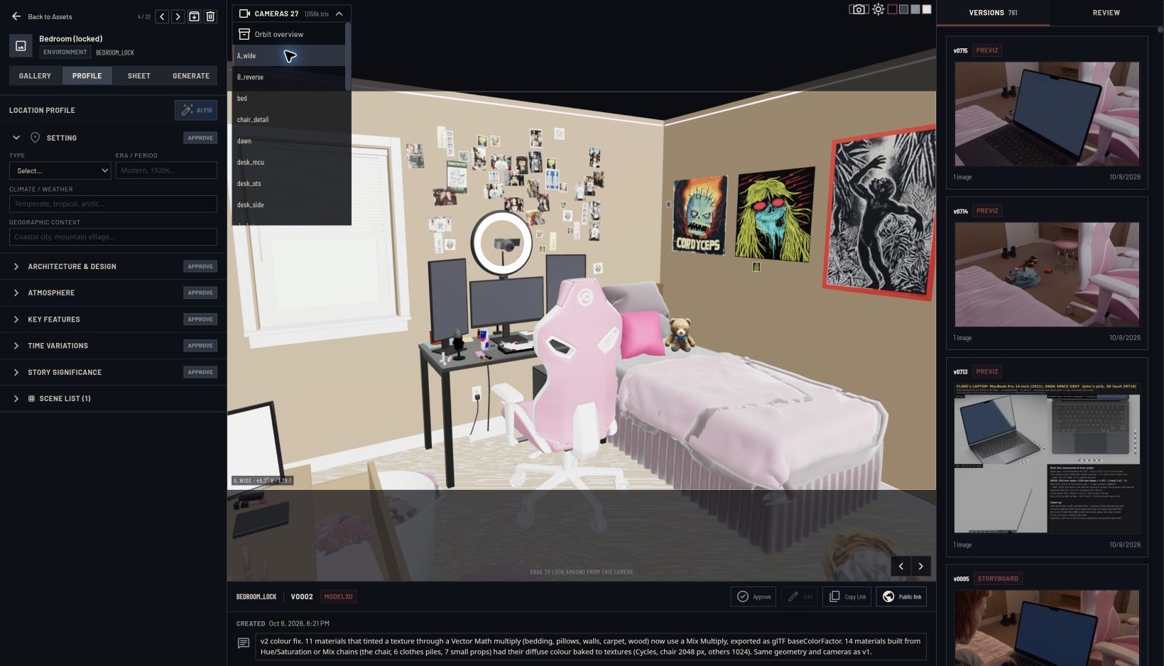 A_wide: bedroom establishing view